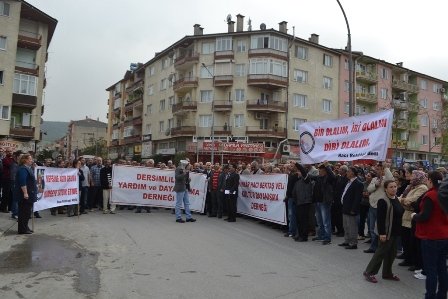 gemlikte alevi inancina hakaret