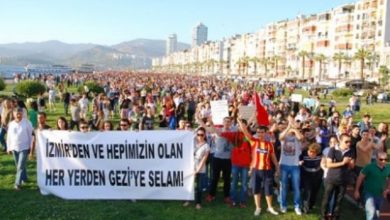 izmir taksim protesto 2