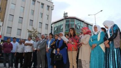 DBP ve HDPden katliamlar için protesto