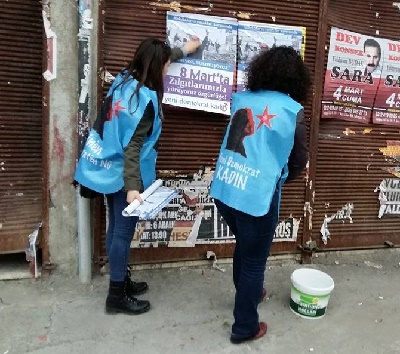 İzmir ve Uşakda 8 mart çalışmaları