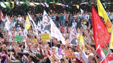 HDP Darbelere Hayır mitingi