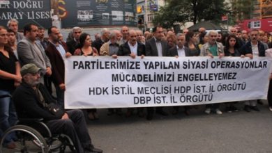 İstanbul HDP ve DBP basın açıklaması