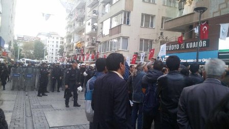 izmir hdp protesto