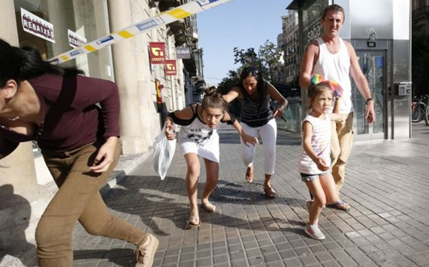 barcelona la rambla saldirisi