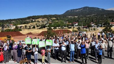 kasta boksit ocagi protestosu