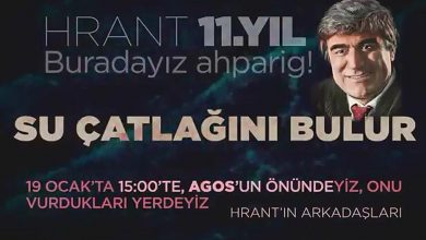 hrant katledilidği uyerde 11 anılacak